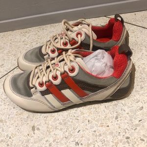 Tsubo Tabasco/Creme Sneakers NWTs Size 7